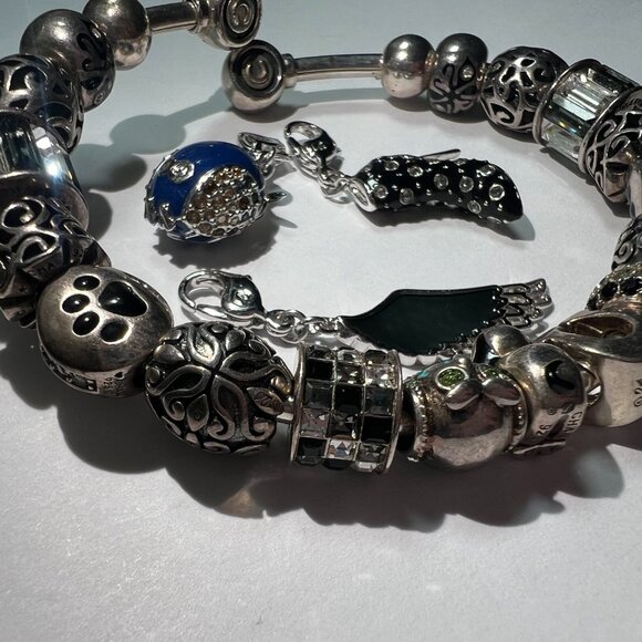 Authentic Swarovski Never Worn Pandora Charm Bracelet - Picture 15 of 15